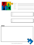 Puzzle - Fax Cover Sheet Template