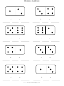Domino Addition Worksheet