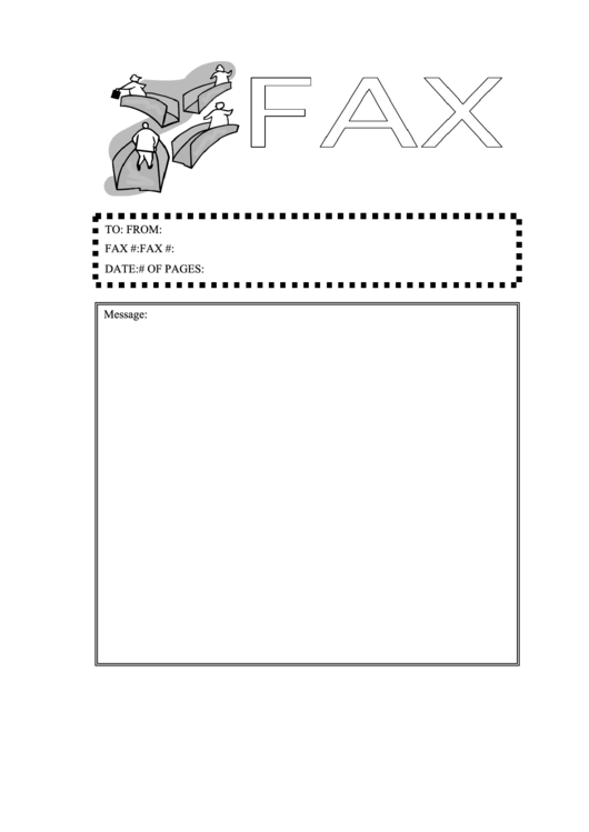 Walkways - Fax Cover Sheet Printable pdf