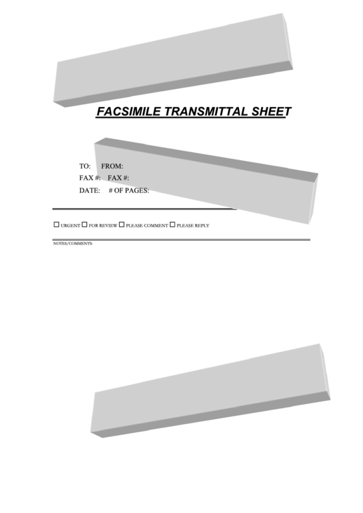 3d_bars Fax Cover Sheet