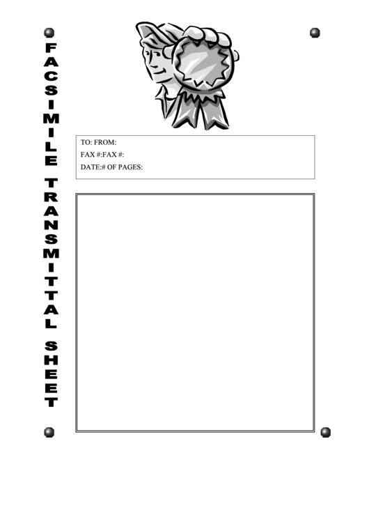 Facsimile Template Printable pdf