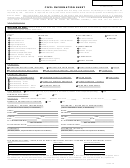 Civil Information Sheet - Kansas