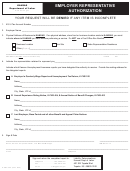 Form K-cns 032 - Employer Representative Authorization