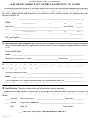 Sales And Or Trasales And/or Transient Guest Tax Exemption Certificate Form For Lodging