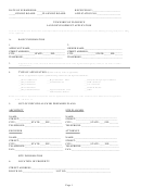 Land Development Application Form - Township Of Florence