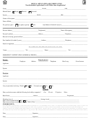 Rental Application And Verification Form
