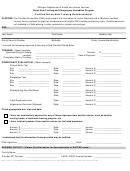 Msa-1326 Certified Nurse Aide Training Reimbursement Form