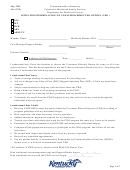 Map-2000 Initiation/termination Of Consumer Directed Option (cdo) Form