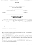 Fillable Form 56a.16a - Interim/interlocutory Application Printable pdf
