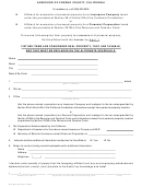 Affidavit For Exemption Of Personal Property For An Insurance Company Or Financial Corporation Form