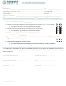 Fillable Fha - Approved Condo Questionnaire Form Printable pdf