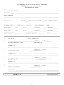 Rfa Approval Form - Department Of Health And Human Services