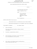 Form Nyf-1 - Franchise Registration Application/form Nyf-2