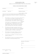 Form Nyf-6 - Application Exemption Form - New York Department Of Law