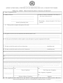 Application Form For A Certificate Of Registration Of A Collective Mark - Connecticut Secretary Of The State