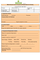 Milton Keynes Council Suspension/dispensation For Parking Form Printable pdf