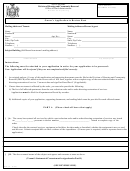 Owner's Application To Restore Rent Form