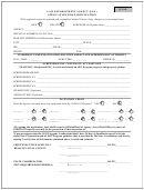 Law Enforcement Agency (lea) - Application For Participation Form