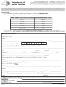 Form Ds-19 - Article 19-a Motor Carrier Accident And Conviction Notification Program Application