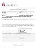 Patient Request For Special Privacy Restriction Form