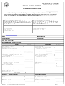 Fillable Sba Form 413 - Personal Financial Statement - U.s. Small Business Administration Printable pdf