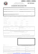 E-passport Application Form