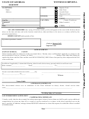 Witness Subpoena Form - State Of Georgia County