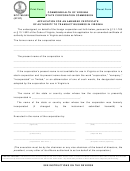 Application For An Amended Certificate Of Authority To Transact Business In Virginia Form - Commonwealth Of Virginia