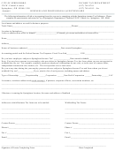 Business And Professional Questionnaire - City Of Springboro