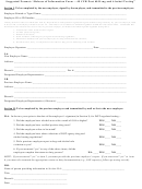 Release Of Information Form - 49 Cfr Part 40 Drug And Alcohol Testing