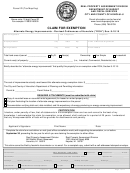 Claim For Exemption Form