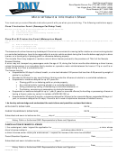 Form Dld-38 - Minor Affidavit & Information Sheet