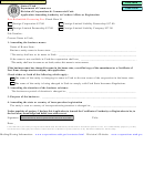 Application Amending Authority To Conduct Affairs Or Registration Form- Department Of Commerce