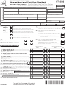 Form It-203: 2005 - Nonresident And Part-year Resident Income Tax Return