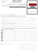 Annual Report Foreign Nonprofit Form - South Dakota Secretary Of State