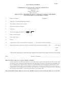 Fillable Form 7 - Request For Credit For Attending A Law School Course Printable pdf