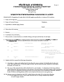Form 4 - Request By The Sponsor For Approval Of An In-house Cle Activity