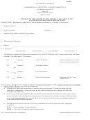 Form 8 -attorney Request For Self-study