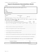 Request For Reconsideration Of Instructional/library Materials Form