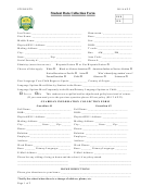 Student Data Collection Form