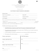 Form Lb-0963 - Electronic Funds Transfer Agreement
