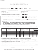 Form Cd-0363-0605 Employers' Certification: Death Claim