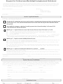 Request For Forbearance/hardship/unemployment Deferment Template