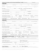 Form M-1 Application For Marriage License