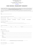 Form High School Transcript Request