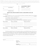 Request For Alternative Service Form