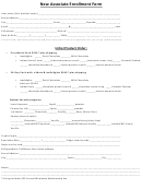New Associate Enrollment Form