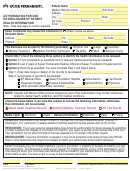 Authorization Form For Use Or Disclosure Of Patient Health Information