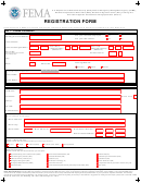 Fema Registration Form Printable pdf