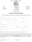 Application For Expungement Form